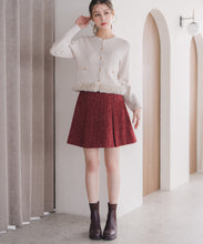 画像をギャラリービューアに読み込む, 裾ファーニットカーディガン/MM548407