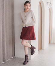 画像をギャラリービューアに読み込む, 裾ファーニットカーディガン/MM548407