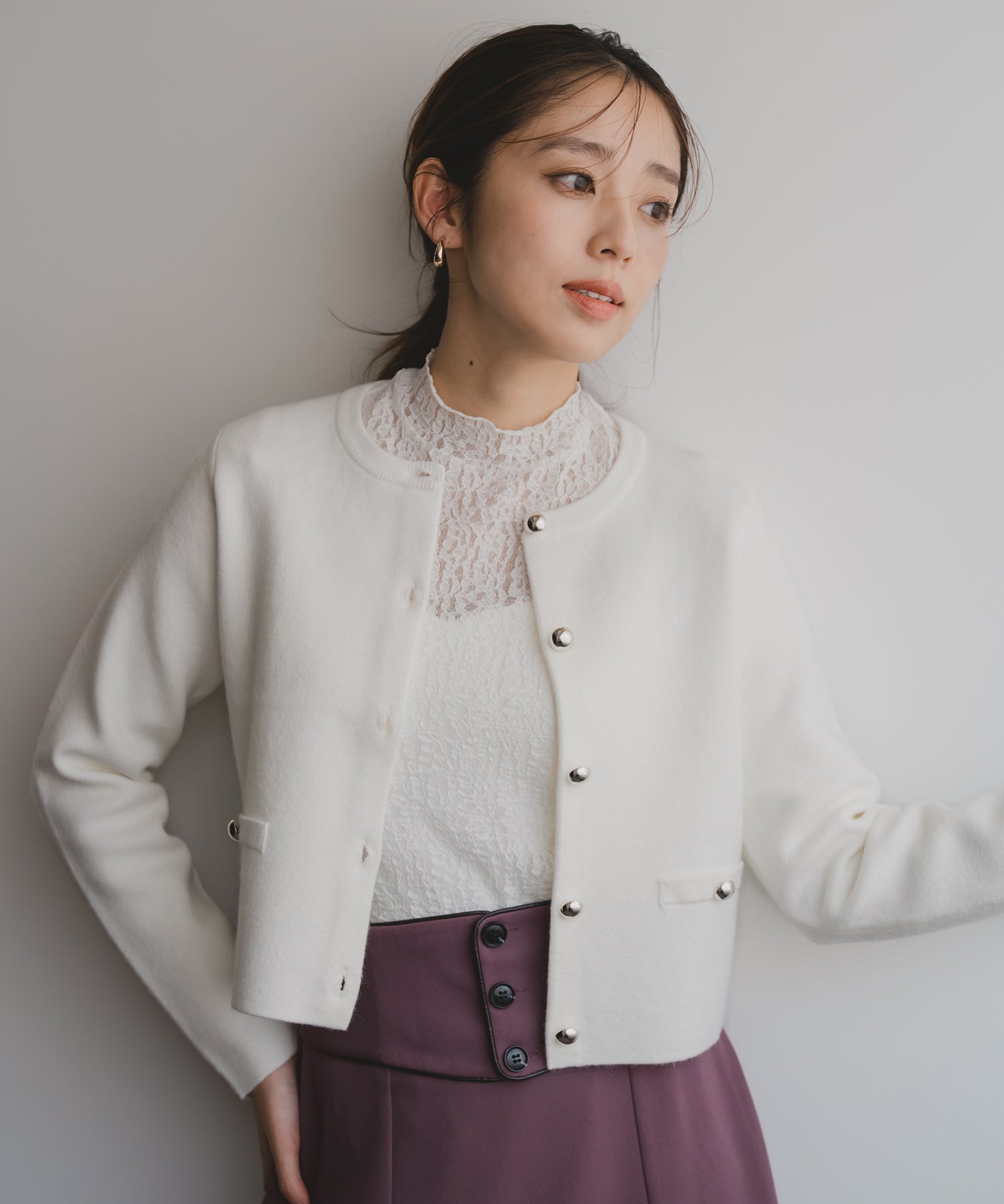 金釦ミラノニットジャケット/MM548503 – MISCH MASCH|31 Sons de