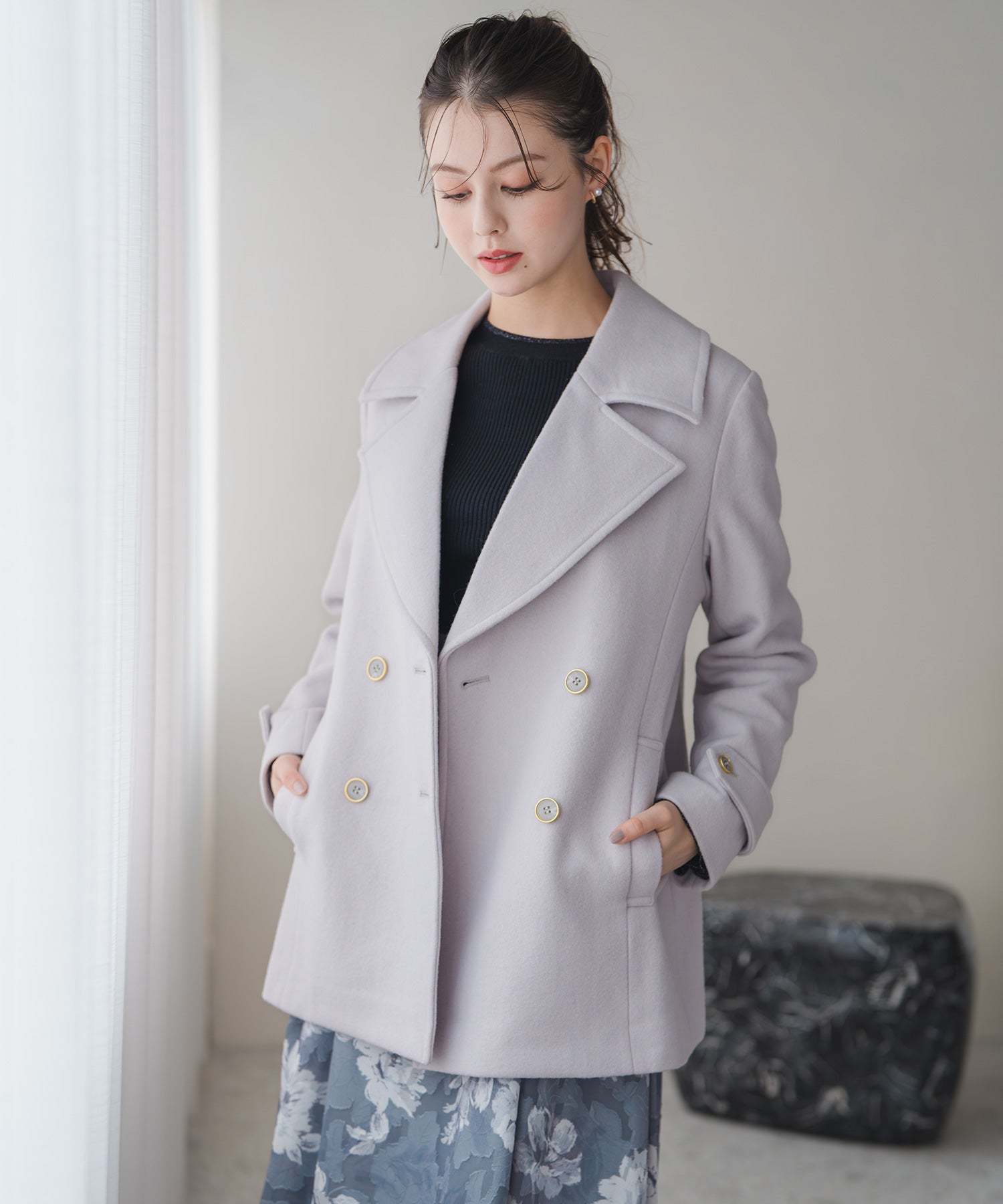 ミドル丈ダブルボタンコート/MM548604 – MISCH MASCH|31 Sons de mode