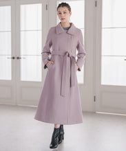 画像をギャラリービューアに読み込む, 【再入荷】【新色追加】ブローチ付きスタンドカラー3wayコート/MM548606