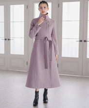 画像をギャラリービューアに読み込む, 【WEB限定予約販売/11月上旬発売予定】ブローチ付きスタンドカラー3wayコート/MM548606