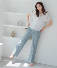 画像をギャラリービューアに読み込む, フレアカットタックパンツ/MM557304