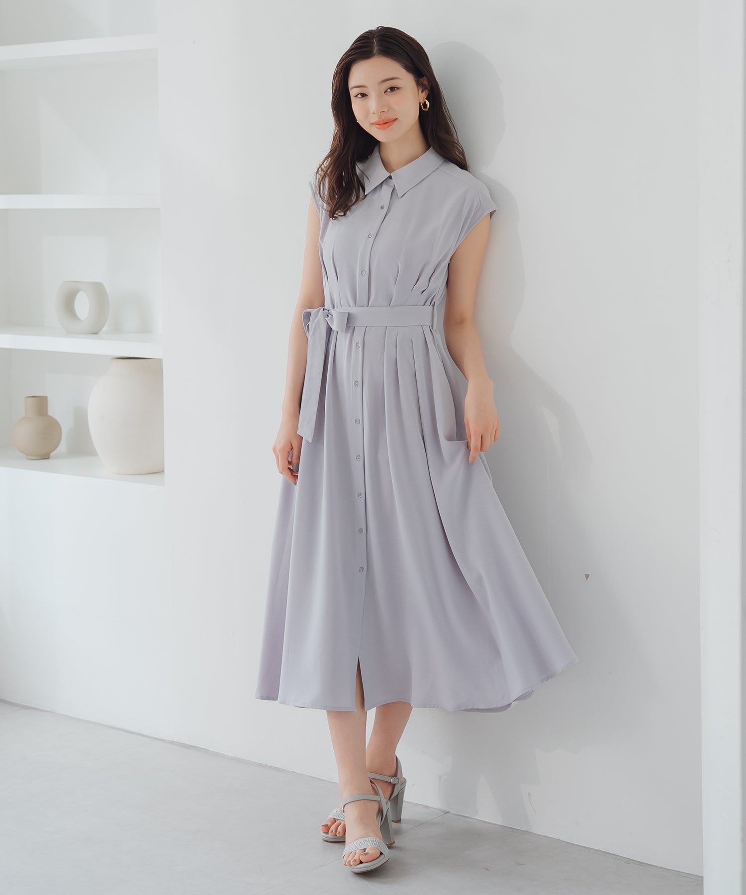 WEB限定アイテム】フレンチシャツワンピース/MM557404 – MISCH MASCH