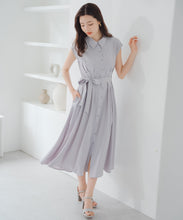 画像をギャラリービューアに読み込む, 【WEB限定アイテム】フレンチシャツワンピース/MM557404