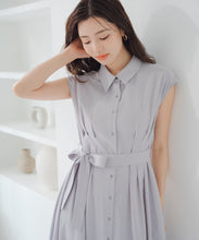 画像をギャラリービューアに読み込む, 【WEB限定アイテム】フレンチシャツワンピース/MM557404