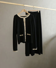 画像をギャラリービューアに読み込む, WEB限定 配色ニットセットアップ/MM557407