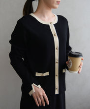 画像をギャラリービューアに読み込む, WEB限定 配色ニットセットアップ/MM557407