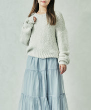 画像をギャラリービューアに読み込む, WEB限定 ニット×チュールスカートセットアップ/MM557408
