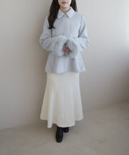 画像をギャラリービューアに読み込む, 【WEB限定】2way袖ファーペプラムコート/MM558601