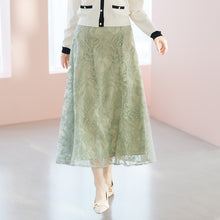 画像をギャラリービューアに読み込む, クロスステッチ刺繍フラワースカート/MM617202