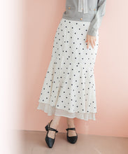 画像をギャラリービューアに読み込む, 【WEB限定予約販売/1月下旬発売予定】裾シアーマーメイドスカート/MM617209
