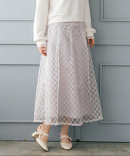画像をギャラリービューアに読み込む, スパンコール刺繍スカート/MM617213