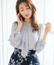 画像をギャラリービューアに読み込む, リング付き2wayタイブラウス/MM618101