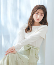 画像をギャラリービューアに読み込む, 配色ラメケープニット /MM618302