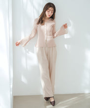 画像をギャラリービューアに読み込む, ラメシアーペプラムカーディガン/MM618402