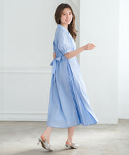 画像をギャラリービューアに読み込む, サイドプリーツテーラーワンピース/MM627406