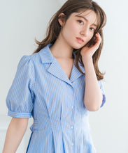 画像をギャラリービューアに読み込む, 【予約販売/3月下旬発売予定】サイドプリーツテーラーワンピース/MM627406