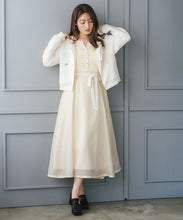 画像をギャラリービューアに読み込む, アソートドッキング配色ニットワンピース/MM627409