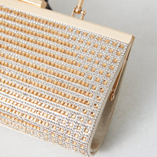 画像をギャラリービューアに読み込む, ラインストーンメタルハンドルバッグ/MOB009