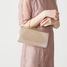 画像をギャラリービューアに読み込む, ラインストーンメタルハンドルバッグ/MOB009