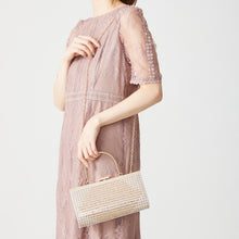 画像をギャラリービューアに読み込む, ラインストーンメタルハンドルバッグ/MOB009