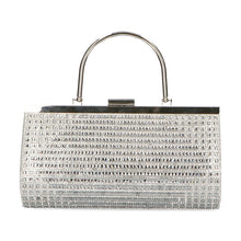 画像をギャラリービューアに読み込む, ラインストーンメタルハンドルバッグ/MOB009