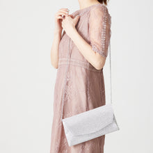 画像をギャラリービューアに読み込む, ラインストーンレタークラッチバッグ/MOB014