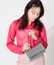 画像をギャラリービューアに読み込む, 3wayビジュースクエアバッグ/MOB020【結婚式/オケージョン/パーティー】