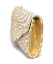 画像をギャラリービューアに読み込む, ラインストーンエンベロープクラッチバッグ/MOB021【結婚式/オケージョン/パーティー】