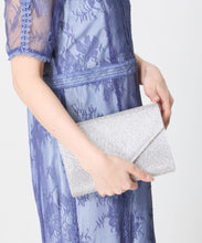 画像をギャラリービューアに読み込む, ラインストーンエンベロープクラッチバッグ/MOB021【結婚式/オケージョン/パーティー】