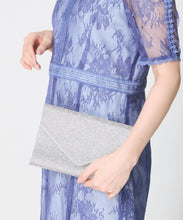 画像をギャラリービューアに読み込む, ラインストーンエンベロープクラッチバッグ/MOB021【結婚式/オケージョン/パーティー】