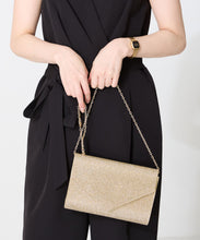 画像をギャラリービューアに読み込む, ラインストーンエンベロープクラッチバッグ/MOB021【結婚式/オケージョン/パーティー】