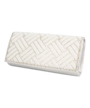 画像をギャラリービューアに読み込む, 格子模様フラップバッグ/MOB024【結婚式/オケージョン/パーティー】