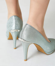 画像をギャラリービューアに読み込む, プラットフォームバックビジューパンプス/mor105