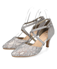 画像をギャラリービューアに読み込む, クロスストラップヒールパンプス/mor106
