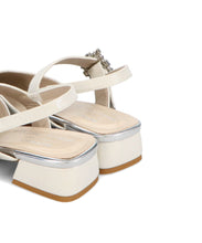 画像をギャラリービューアに読み込む, ビジューバックストラップローヒールパンプス/MOR111