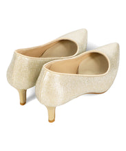 画像をギャラリービューアに読み込む, ポインテッドトゥラメヒールパンプス/mor112