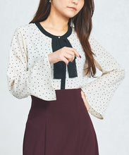 画像をギャラリービューアに読み込む, WEB限定 ボウタイブラウス/MM558112