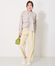 画像をギャラリービューアに読み込む, レース×ジャガード厚底スニーカー/OT3755