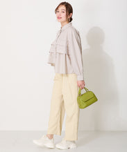 画像をギャラリービューアに読み込む, レース×ジャガード厚底スニーカー/OT3755