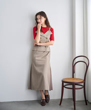 画像をギャラリービューアに読み込む, トレンチ風キャミワンピース/TT537408