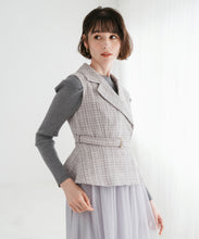 画像をギャラリービューアに読み込む, ツイードジレワンピース/TT537412
