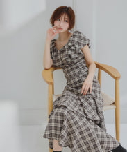 画像をギャラリービューアに読み込む, ランダムフレアチェックスカート/MM537202
