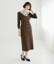 画像をギャラリービューアに読み込む, レースフリルワンピース/TT547405