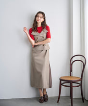 画像をギャラリービューアに読み込む, トレンチ風キャミワンピース/TT537408