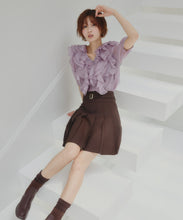 画像をギャラリービューアに読み込む, フリルレイヤードブラウス/MM538106