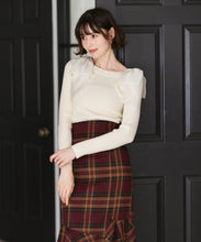 画像をギャラリービューアに読み込む, 肩リボンシアーニット/TT548304