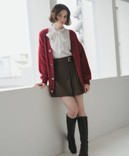 画像をギャラリービューアに読み込む, ビジュー釦ミドルカーディガン/TT548403