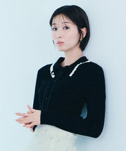 画像をギャラリービューアに読み込む, 襟フリルニット/TT618304